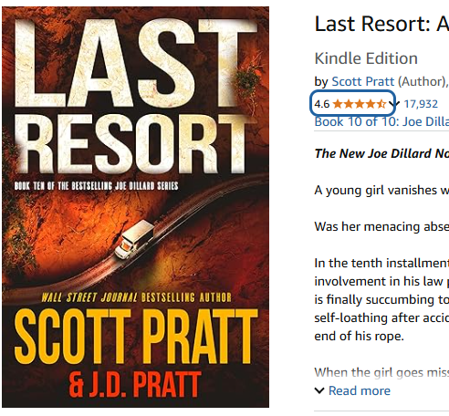 Last Resort (Joe Dillard Book 10) by Scott Pratt & J.D. Pratt