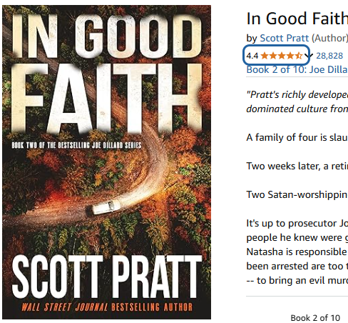 In Good Faith (Joe Dillard Book 2) by Scott Pratt