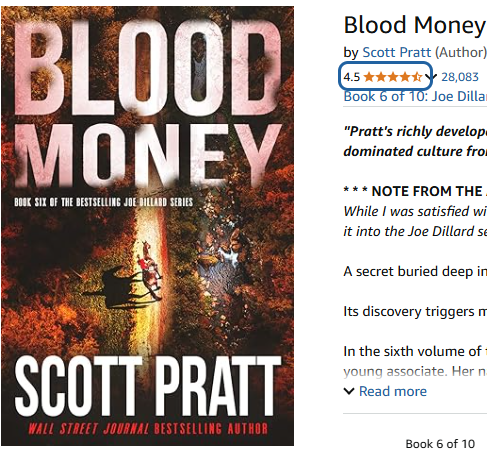 Blood Money (Joe Dillard Book 6) by Scott Pratt