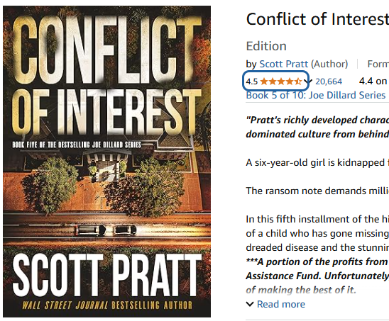 Conflict of Interest (Joe Dillard Book 5) by Scott Pratt