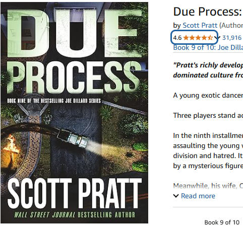 Due Process (Joe Dillard Book 9) by Scott Pratt