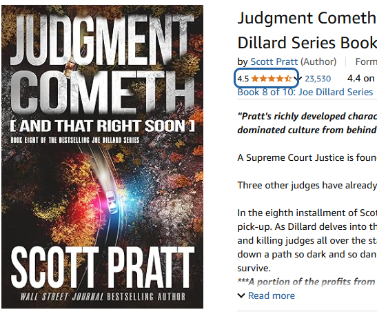 Judgment Cometh: And That Right Soon (Joe Dillard Book 8) by Scott Pratt